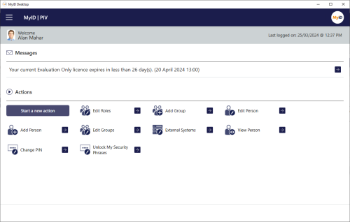 Recent workflows